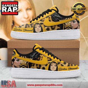 Barbra Streisand Signature Air Force 1 Running Sneakers Shoes