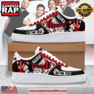 Big Time Rush In Real Life Worldwide Air Force 1 Running Sneakers Shoes