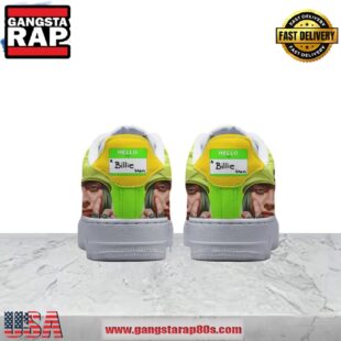 Billie Eilish Hello Billie Stan Limited Air Force 1 Running Sneakers Shoes