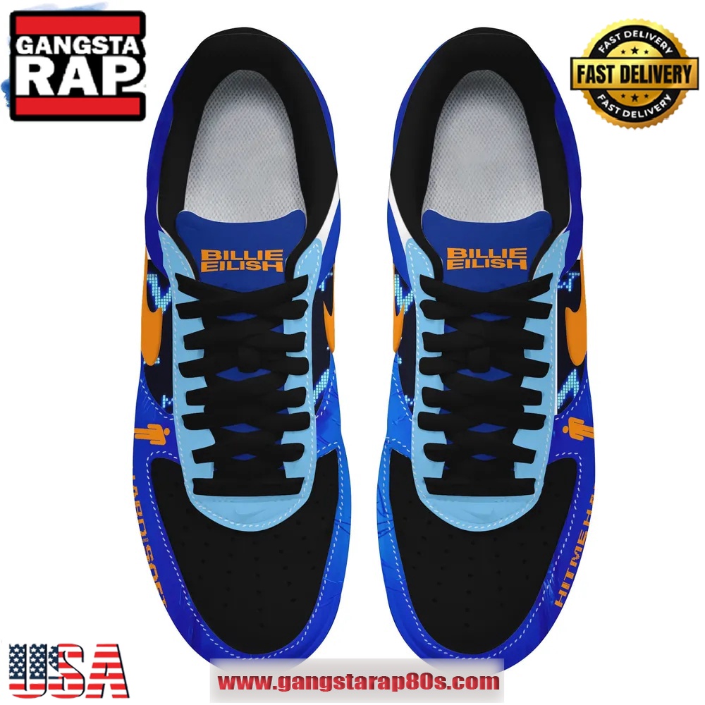 Billie Eilish Hit Me Hard And Soft Air Force 1 Running Sneakers Shoes Billie Eilish Hit Me Hard And Soft Air Force 1 Running Sneakers Shoes