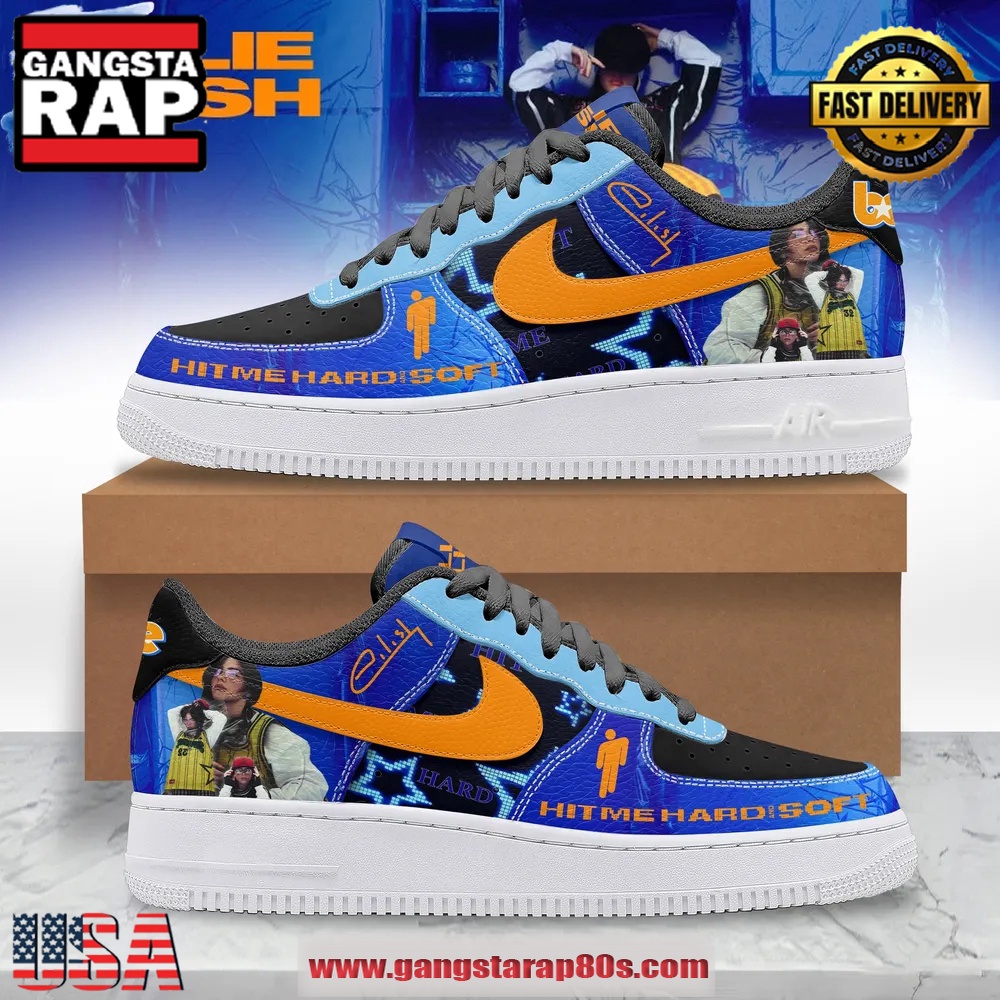 Billie Eilish Hit Me Hard And Soft Air Force 1 Running Sneakers Shoes Billie Eilish Hit Me Hard And Soft Air Force 1 Running Sneakers Shoes
