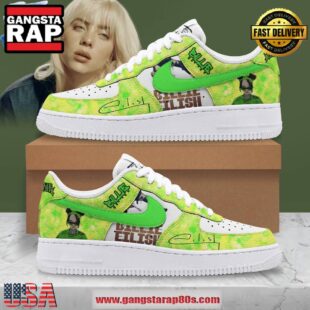 Billie Eilish Signature Super Special Air Force 1 Running Sneakers Shoes