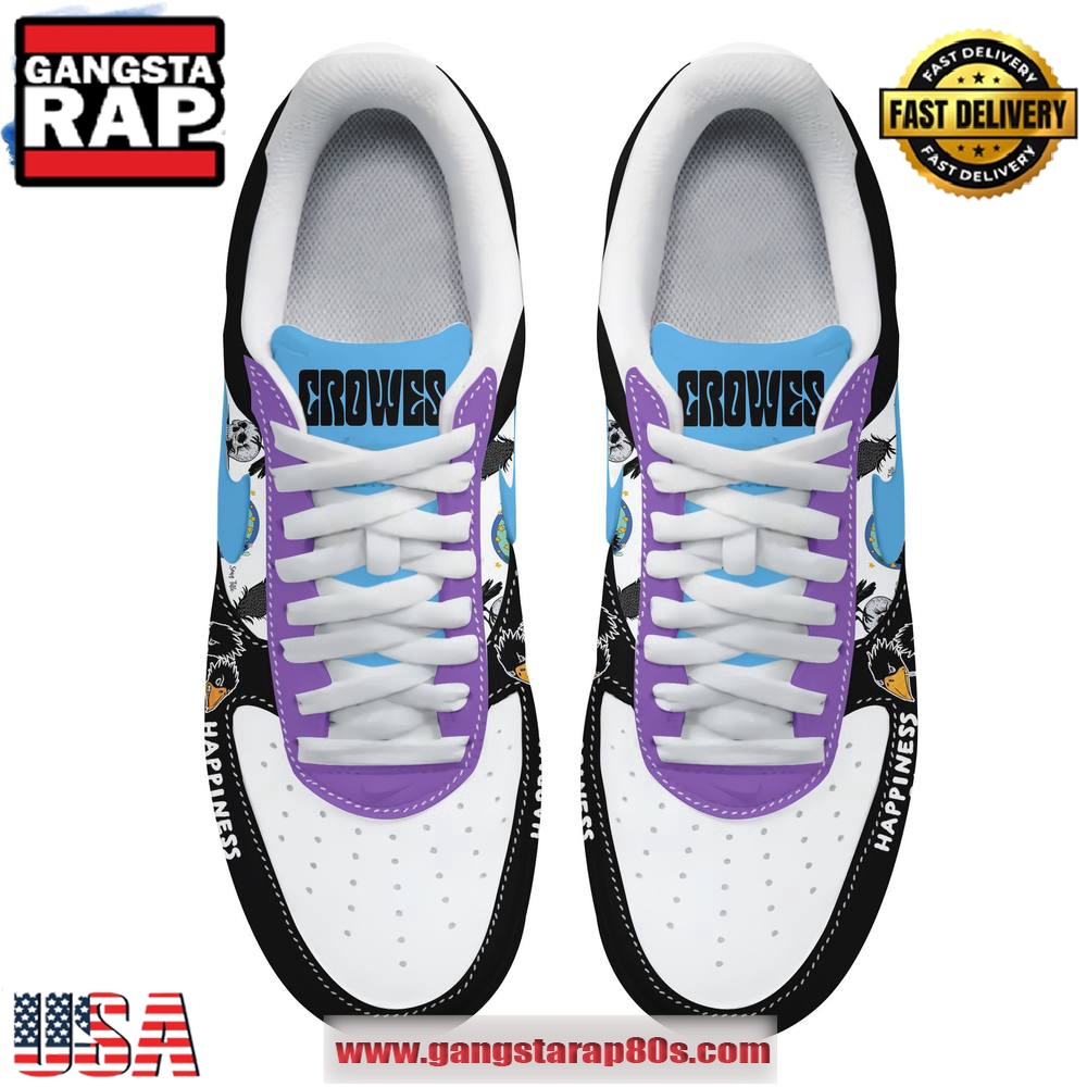 Black Crowes Happiness Bastards Air Force 1 Running Sneakers Shoes Black Crowes Happiness Bastards Air Force 1 Running Sneakers Shoes