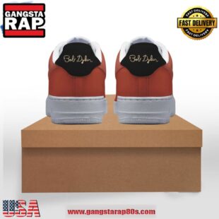 Bob Dylan Be Groovy Or Leave Limited Edition Air Force 1 Running Sneakers Shoes