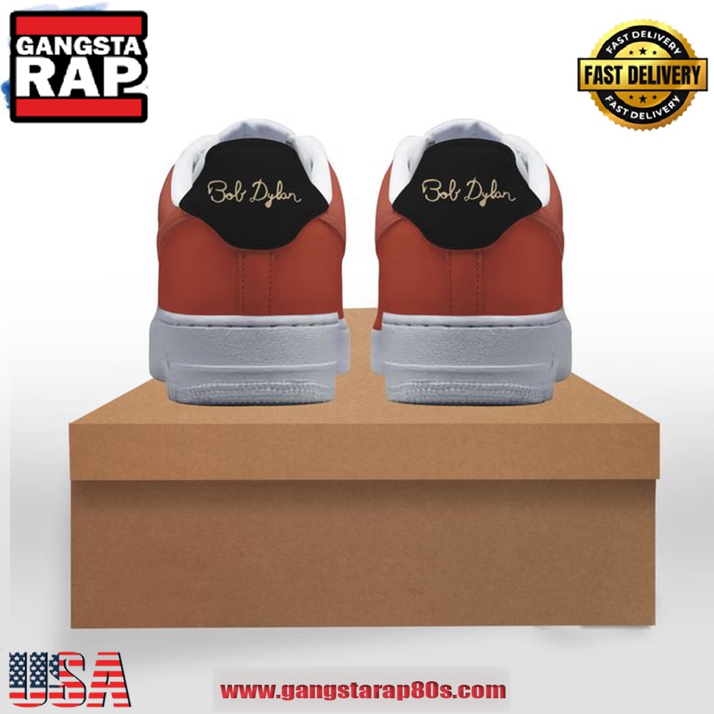 Bob Dylan Be Groovy Or Leave Limited Edition Air Force 1 Running Sneakers Shoes Bob Dylan Be Groovy Or Leave Limited Edition Air Force 1 Running Sneakers Shoes