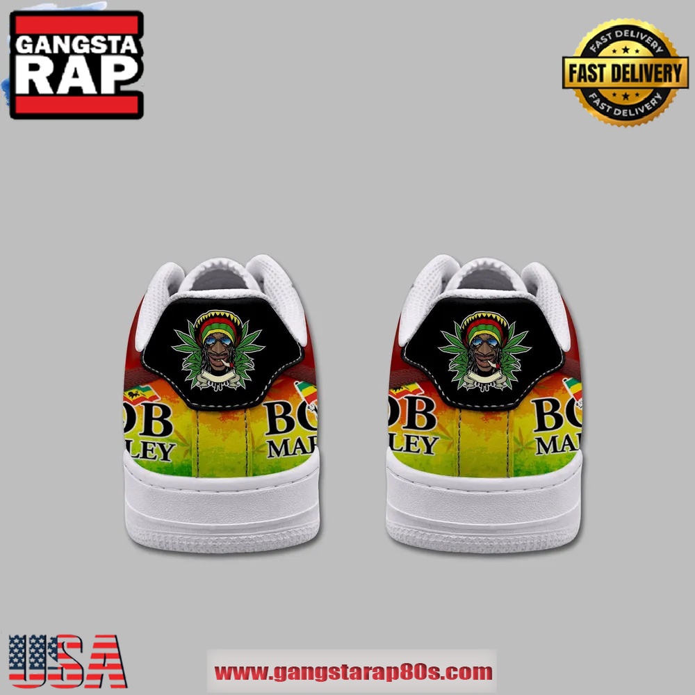 Bob Marley Live The Life You Love Air Force 1 Running Sneakers Shoes Bob Marley Live The Life You Love Air Force 1 Running Sneakers Shoes