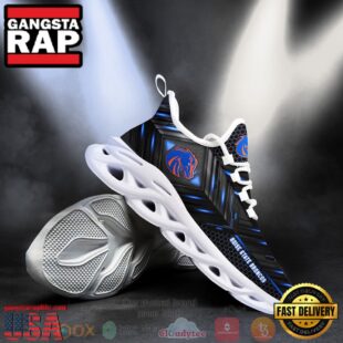 Boise State Broncos Custom Name Clunky Unique Design Max Soul Shoes Running Sneakers