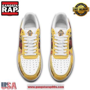 Borderlands 4 The Gold Air Force 1 Running Sneakers Shoes