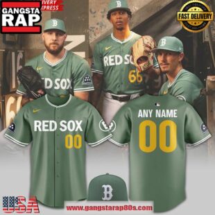 Boston Red Sox City Connect 2025 Custom Baseball Jersey