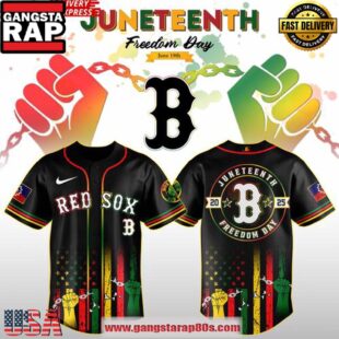 Boston Red Sox Juneteenth Day 2025 Special Baseball Jersey