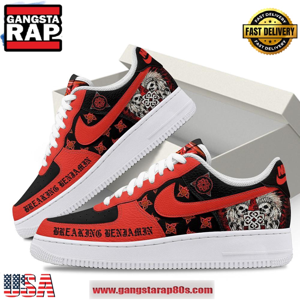 Breaking Benjamin Awaken The Fallen Tour Air Force 1 Running Sneakers Shoes Breaking Benjamin Awaken The Fallen Tour Air Force 1 Running Sneakers Shoes