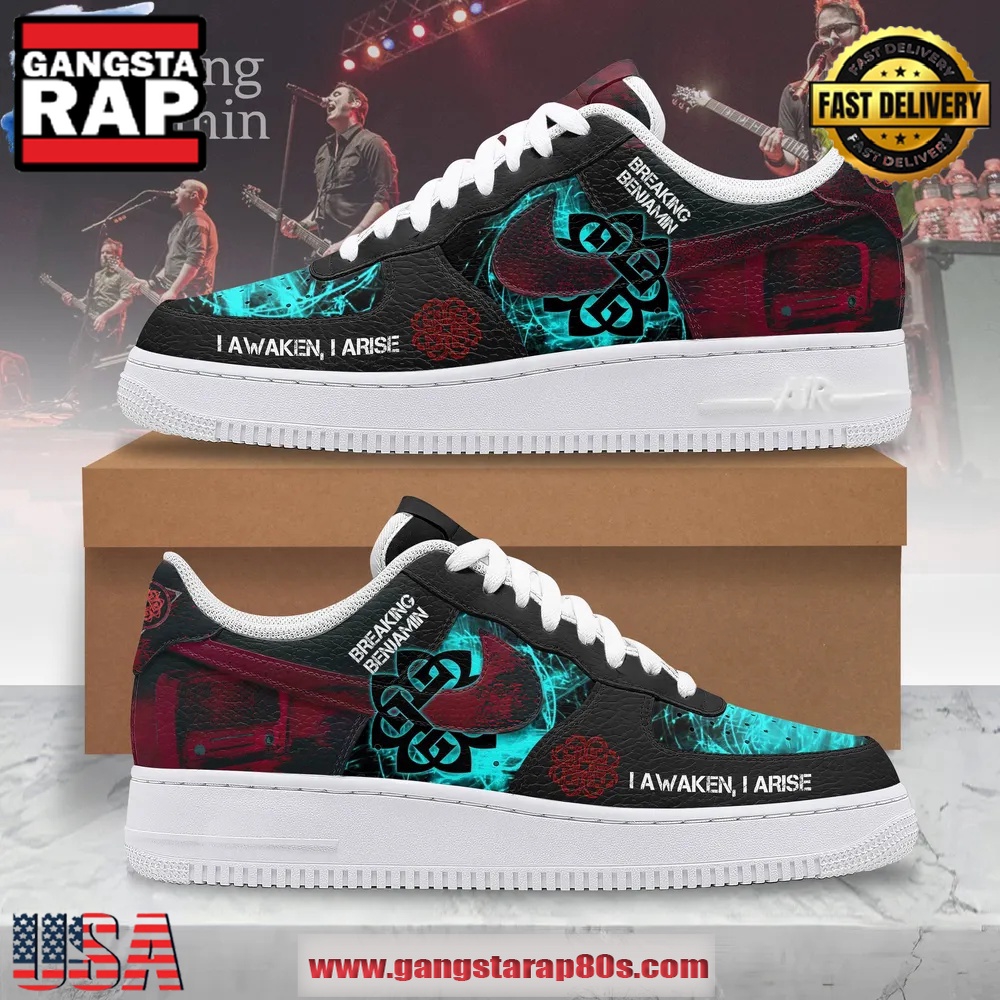 Breaking Benjamin I Awaken I Rise Air Force 1 Running Sneakers Shoes Breaking Benjamin I Awaken I Rise Air Force 1 Running Sneakers Shoes