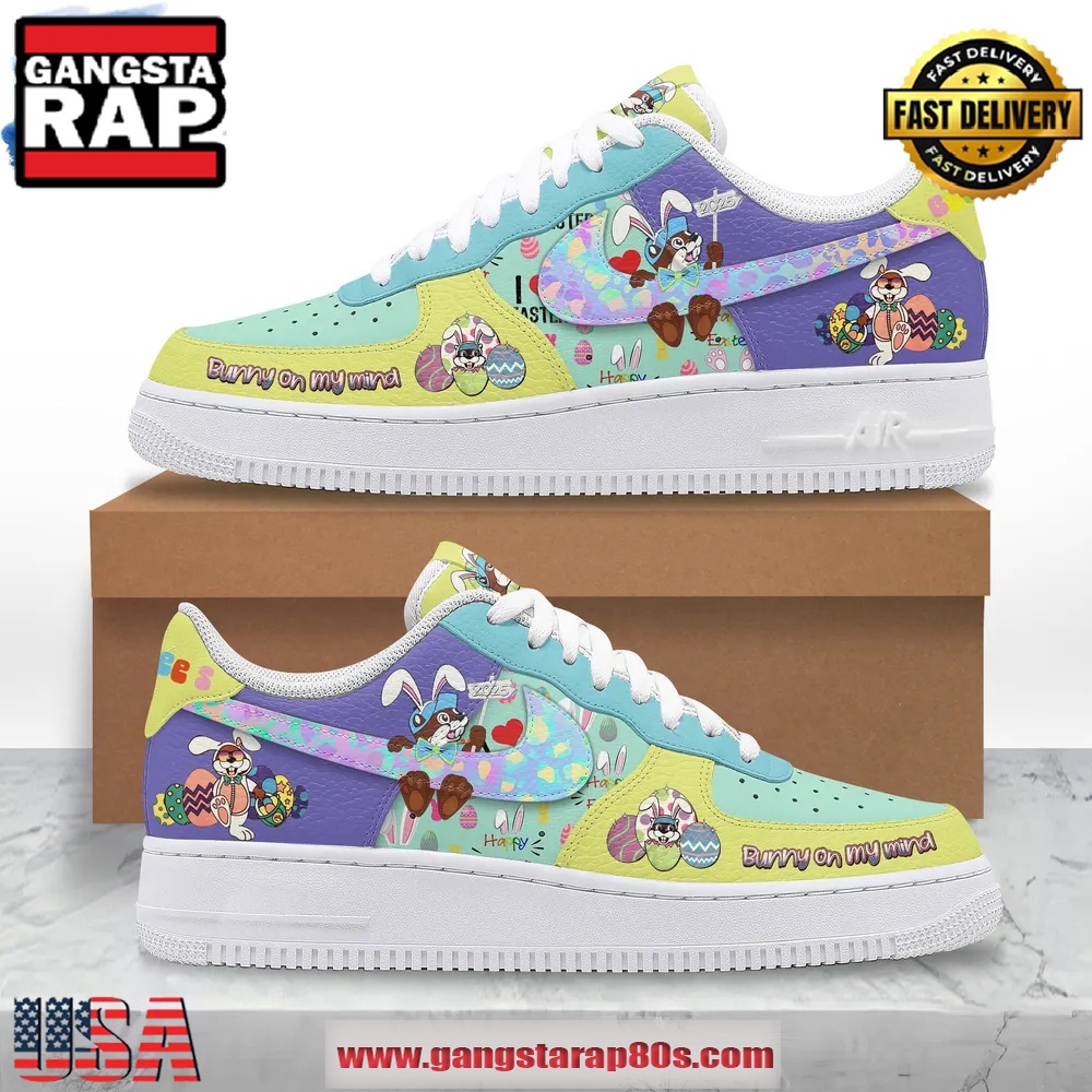 Buc-ee's Bunny On My Mind Limited Edition Air Force Shoes Running Sneakers Shoes Buc-ee's Bunny On My Mind Limited Edition Air Force Shoes Running Sneakers Shoes