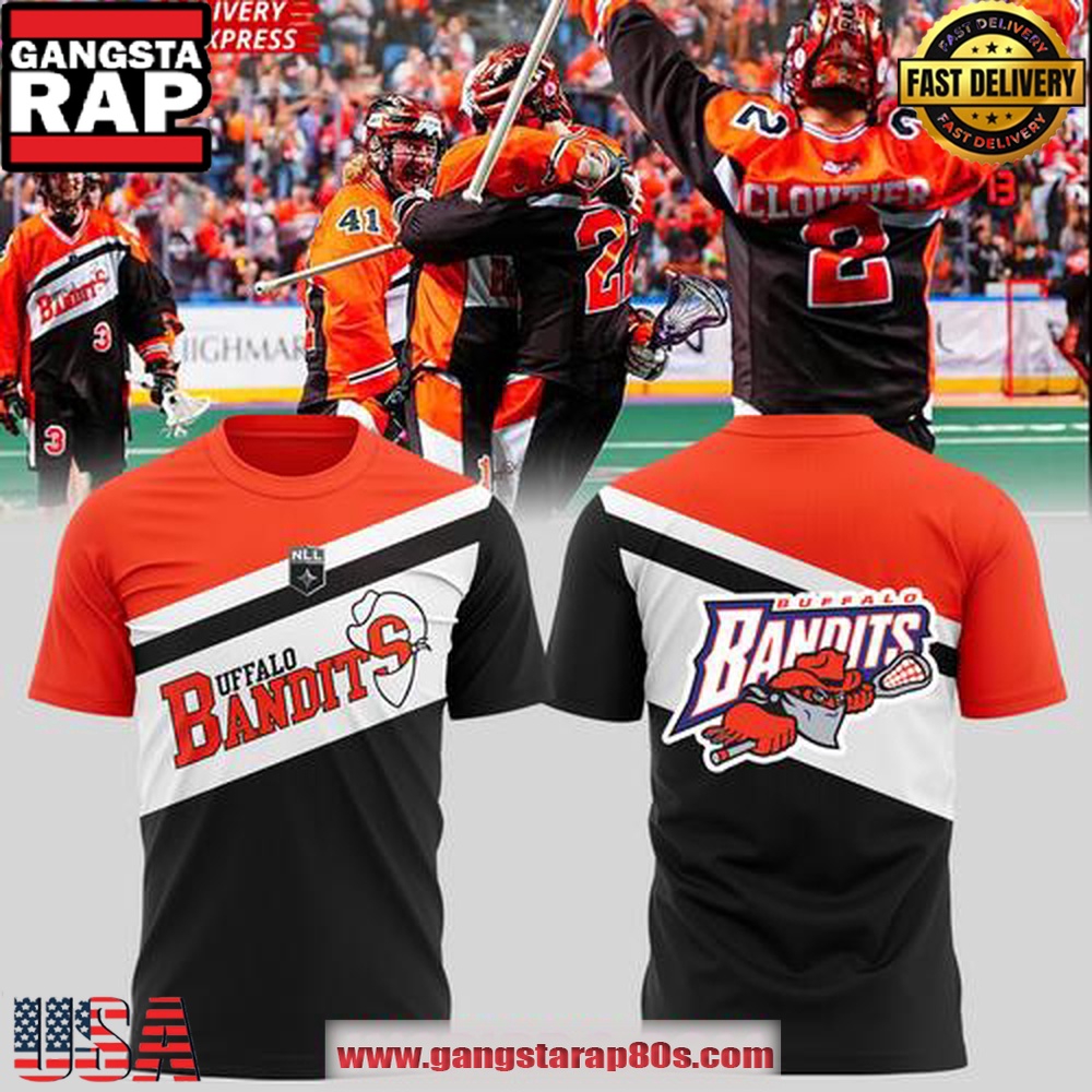 Buffalo Bandits 2025 NLL Cup New Limited Edition Unisex T Shirt Buffalo Bandits 2025 NLL Cup New Limited Edition Unisex T Shirt
