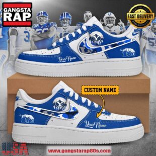 BYU Cougars Special Edition Air Force 1 Running Sneakers Shoes