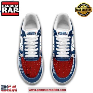 Captain America A Hero Looks Like You Air Force 1 Running Sneakers Shoes