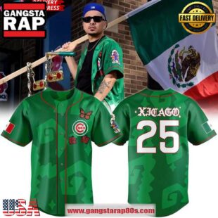 Chicago Cubs 2025 Mexico Heritage Night Special Edition Baseball Jersey