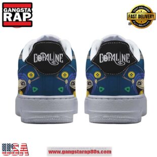 Coraline Limited Edition Air Force 1 Running Sneakers Shoes