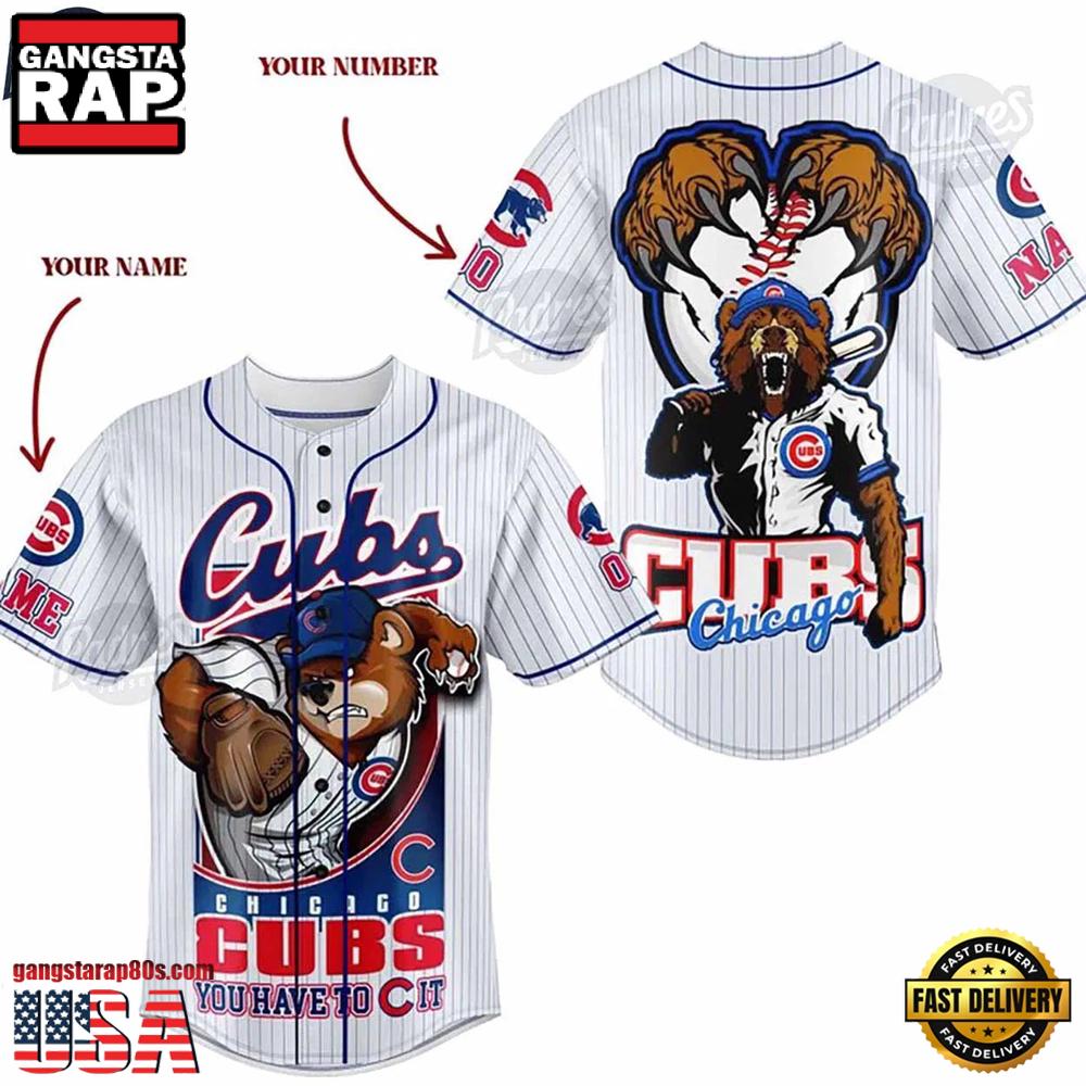 Personalized Chicago Cubs Summer Baseball Jersey Shirt Personalized Chicago Cubs Summer Baseball Jersey Shirt
