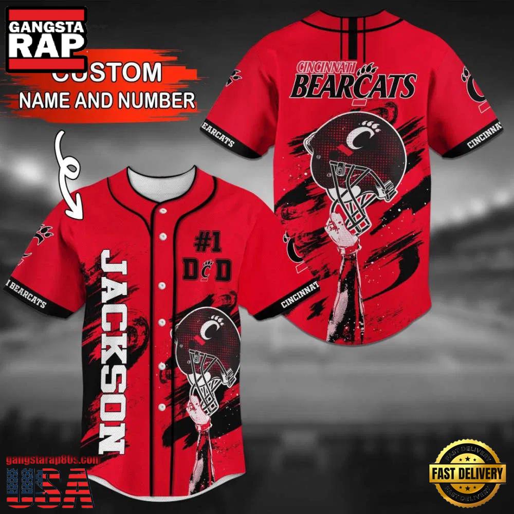 Personalized Cincinnati Bearcats Summer Baseball Jersey Shirt Personalized Cincinnati Bearcats Summer Baseball Jersey Shirt
