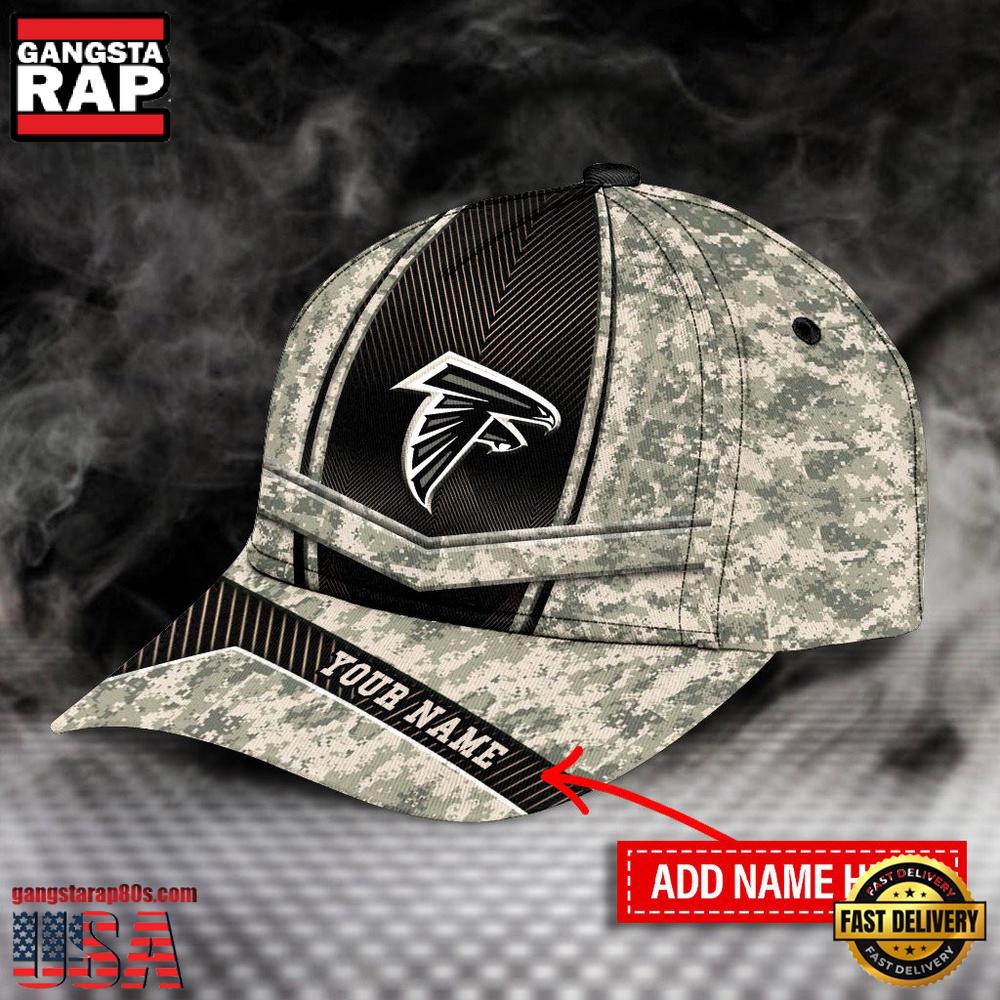 NFL Custom Name Atlanta Falcons Camo Classic Cap Snapback Hats NFL Custom Name Atlanta Falcons Camo Classic Cap Snapback Hats