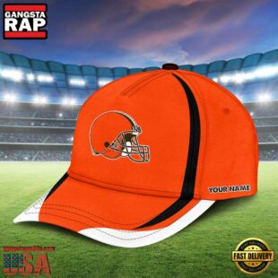Custom Name Cleveland Browns NFL Basic Baseball Cap For Fans