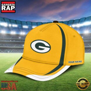 Custom Name Green Bay Packers NFL Basic Baseball Cap For Fans