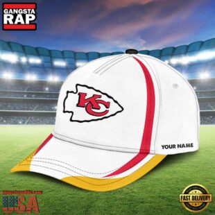 Custom Name Kansas City Chiefs NFL Basic Baseball Cap For Fans