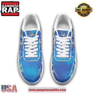 Dave Matthews Band 1991 Blue Air Force 1 Running Sneakers Shoes