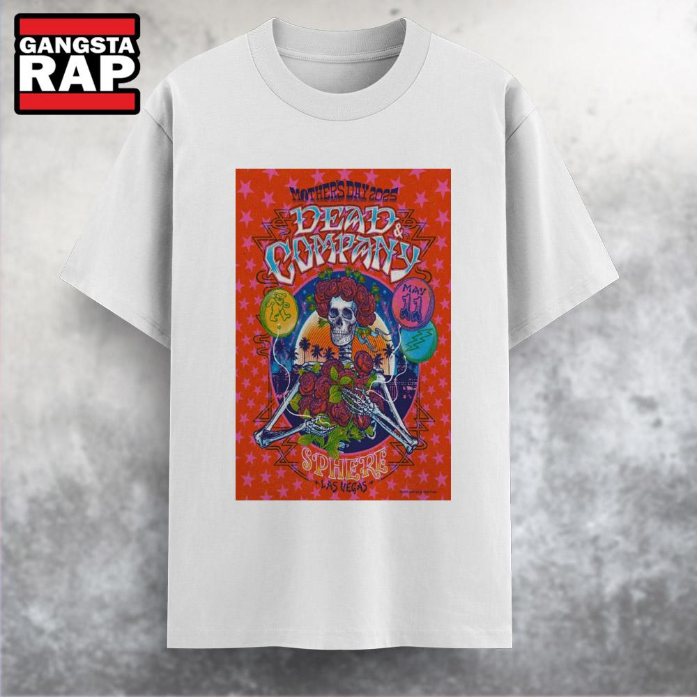 Dead & Company Sphere, Las Vegas, NV May 11 2025 Concert T Shirt Dead & Company Sphere, Las Vegas, NV May 11 2025 Concert T Shirt