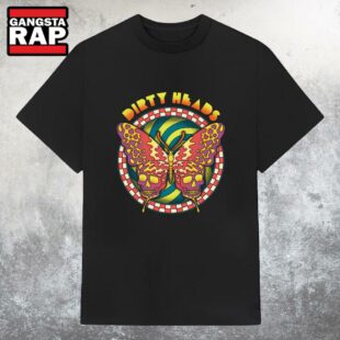 Dirty Heads Butterfly Skulls 2025 T Shirt