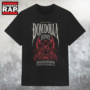 Dom Dolla Allianz Stadium Moore Park, NSW Dec 20 2025 Tour T Shirt