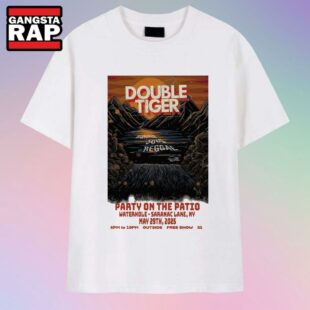 Double Tiger Waterhole Saranac Lake, NY May 29 2025 Tour T Shirt