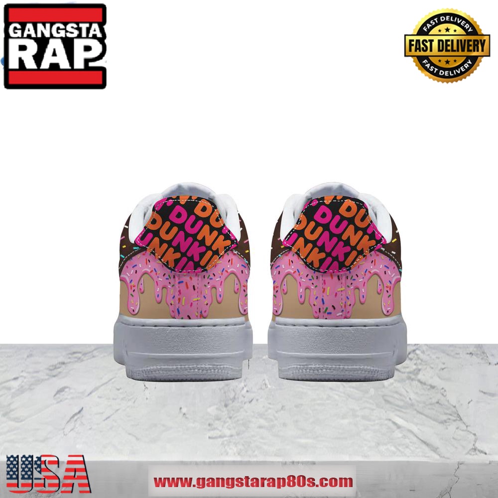 Dunkin' Donuts Addicted Air Force 1 Sneakers Running Sneakers Shoes Dunkin' Donuts Addicted Air Force 1 Sneakers Running Sneakers Shoes