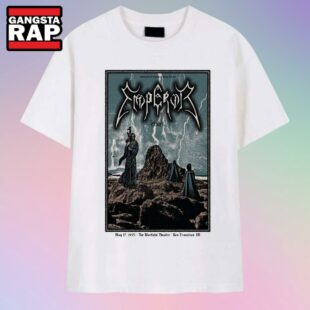 Emperor The Warfield Theatre San Francisco, CA May 17 2025 Tour T Shirt