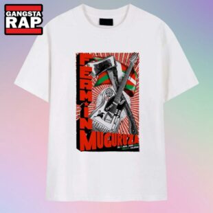 Fermin Muguruza 2025 Bogota, Colombia Guitar Axed T Shirt