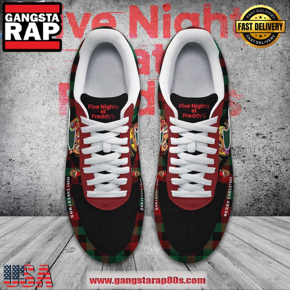 Five Nights At Freddy's Help Wanted Limited Edition Air Force 1 Running Sneakers Shoes Five Nights At Freddy's Help Wanted Limited Edition Air Force 1 Running Sneakers Shoes