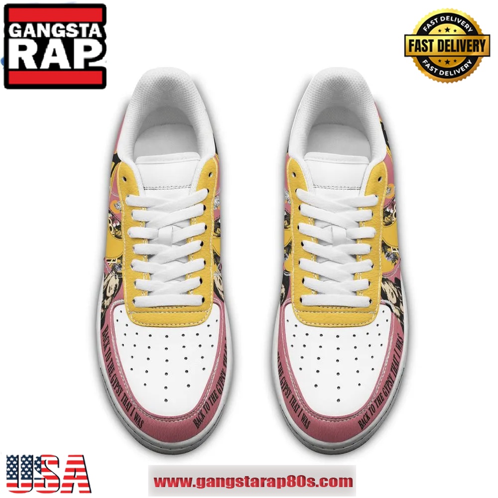 Fleetwood Mac Gypsy Limited Edition Air Force 1 Running Sneakers Shoes Fleetwood Mac Gypsy Limited Edition Air Force 1 Running Sneakers Shoes