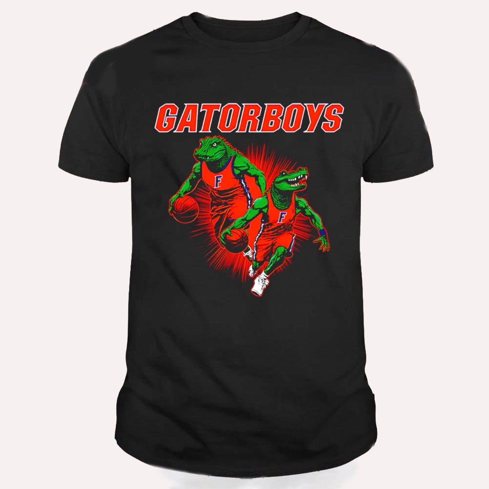 Gator Boys Florida Gators Men’s Basketball Mascot T Shirt Gator Boys Florida Gators Men’s Basketball Mascot T Shirt