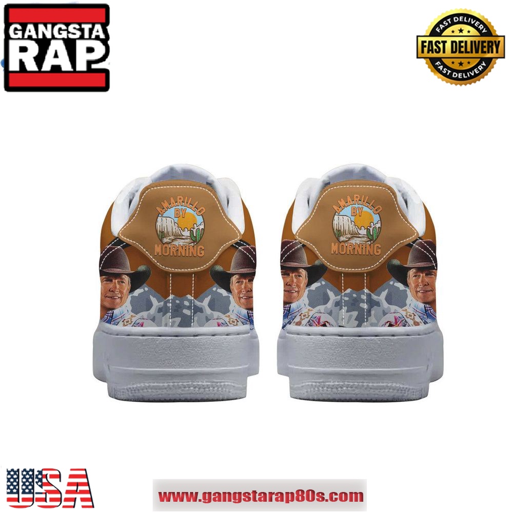 George Strait Merry Christmas Strait To You Air Force 1 Running Sneakers Shoes George Strait Merry Christmas Strait To You Air Force 1 Running Sneakers Shoes