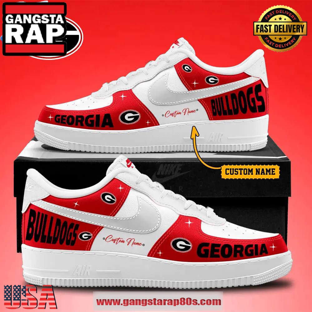 Georgia Bulldogs Special Limited Edition Air Force 1 Sneakers Running Sneakers Shoes Georgia Bulldogs Special Limited Edition Air Force 1 Sneakers Running Sneakers Shoes