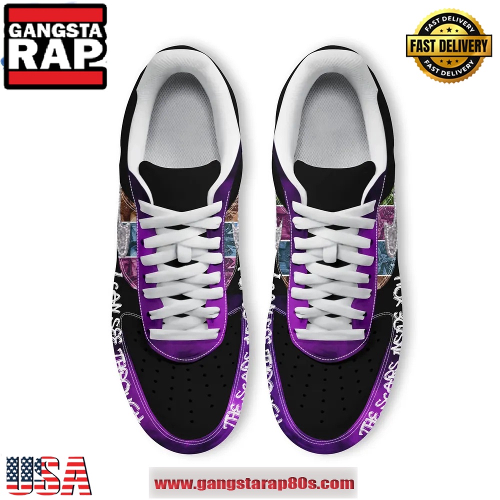Ghost Band I Can See Through The Scars Inside You Air Force 1 Running Sneakers Shoes Ghost Band I Can See Through The Scars Inside You Air Force 1 Running Sneakers Shoes