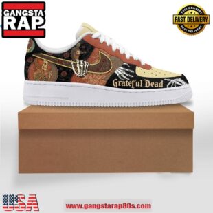 Grateful Dead Limited Edition 2024 Air Force 1 Running Sneakers Shoes