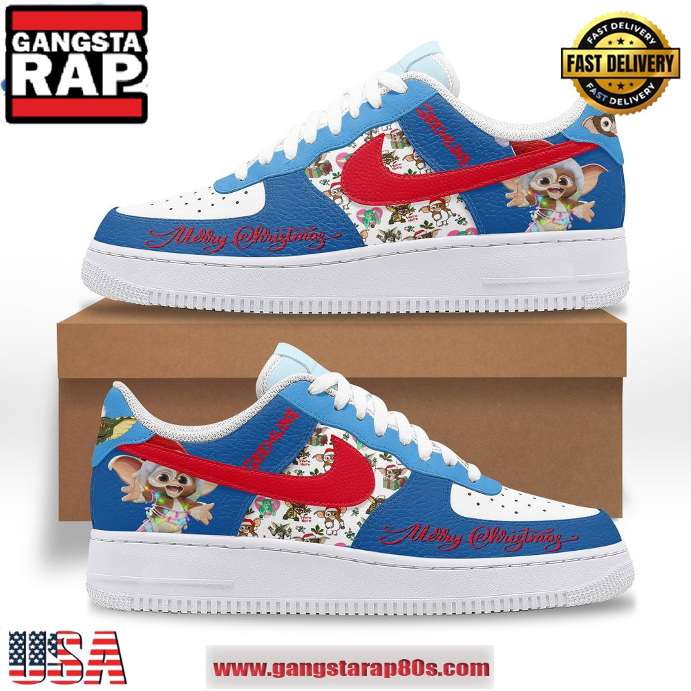 Gremlins Merry Christmas 2024 Limited Edition Air Force 1 Running Sneakers Shoes Gremlins Merry Christmas 2024 Limited Edition Air Force 1 Running Sneakers Shoes