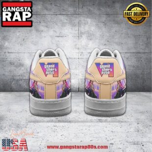GTA 6 Rockstar Game Limited Edition Air Force 1 Running Sneakers Shoes