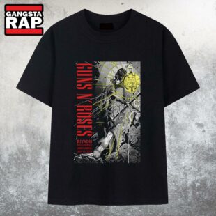 Guns N' Roses King Abdo Arena Riyadh, SA May 23 2025 Tour T Shirt