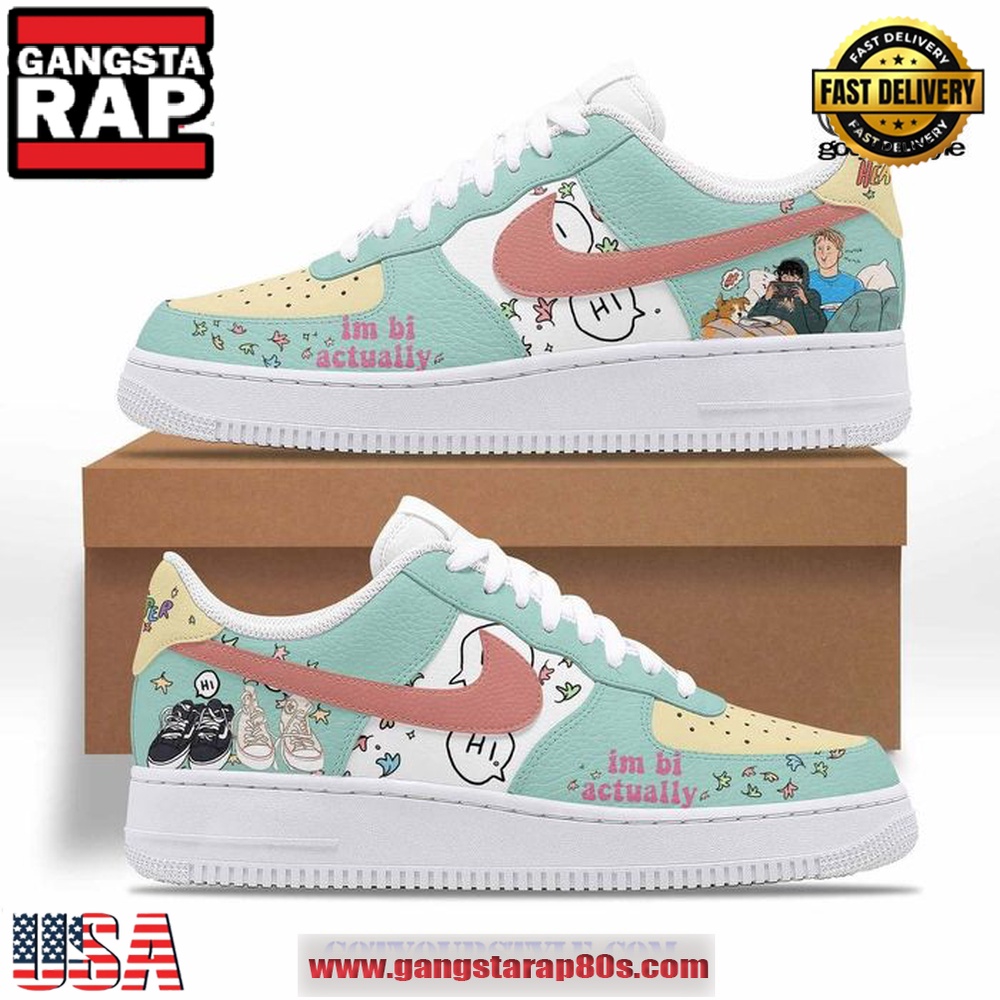 Heartstopper TV Series Limited Edition Air Force 1 Sneakers Running Sneakers Shoes Heartstopper TV Series Limited Edition Air Force 1 Sneakers Running Sneakers Shoes