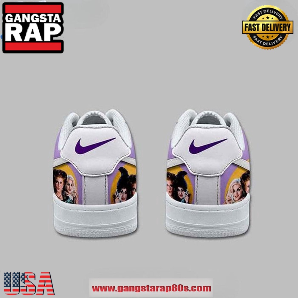 Hocus Pocus Halloween Limited Edition Air Force 1 Running Sneakers Shoes Hocus Pocus Halloween Limited Edition Air Force 1 Running Sneakers Shoes