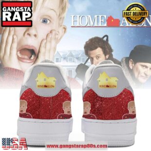 Home Alone Merry Christmas 2024 Limited Air Force 1 Running Sneakers Shoes