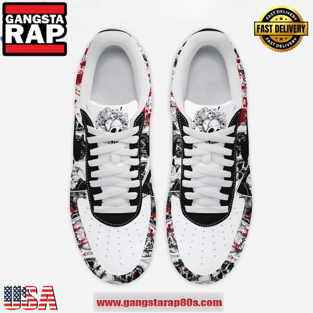 Horror Movies Club In Halloween Air Force 1 Shoes Running Sneakers Shoes Horror Movies Club In Halloween Air Force 1 Shoes Running Sneakers Shoes